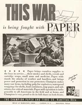 当印刷业走向战争