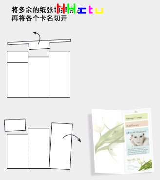 如何设计“袋装式”折页册子